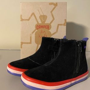 Camper Pursuit Suede Booties worn 1x